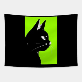 Black Cat Tapestry