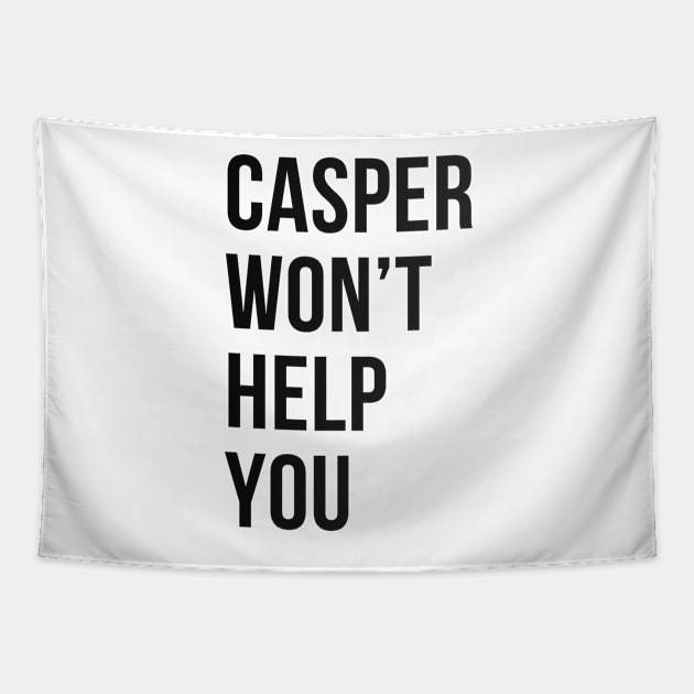 Casper The Friendly Ghost | Casper Won't Help You Vintage Classic Tapestry by OverNinthCloud