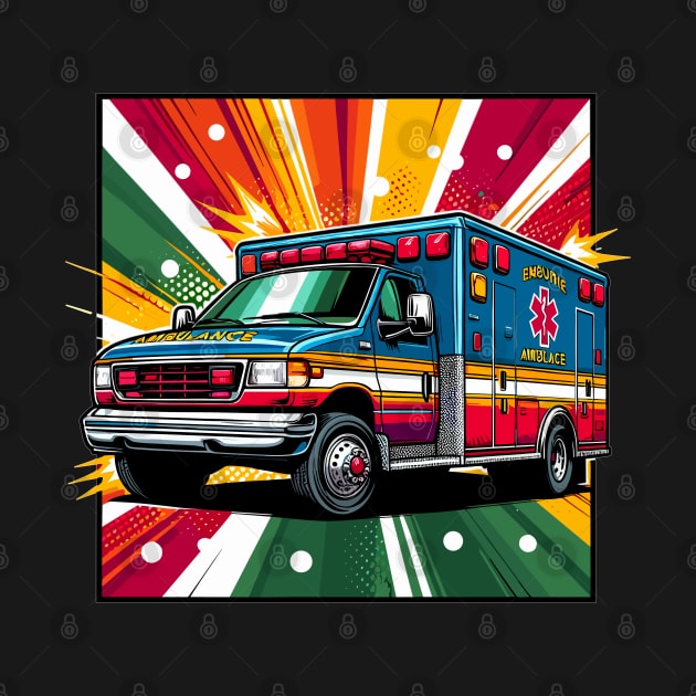 Ambulance by Vehicles-Art