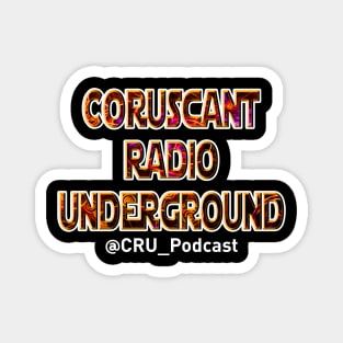 CRU Podcast Text Logo Magnet