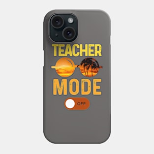 teacher mode off, Vintage style Phone Case