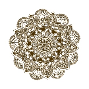 Mandala (brown) T-Shirt