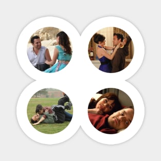 Nick and Jess Sticker Pack Magnet