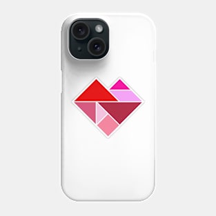 Heart Tangram Phone Case