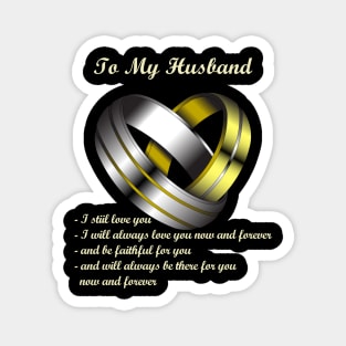 To my Husband Magnet