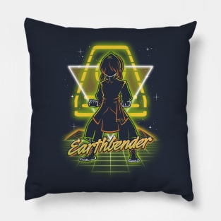 Retro Earthbender Pillow