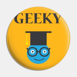 Geeky Graduate Pin