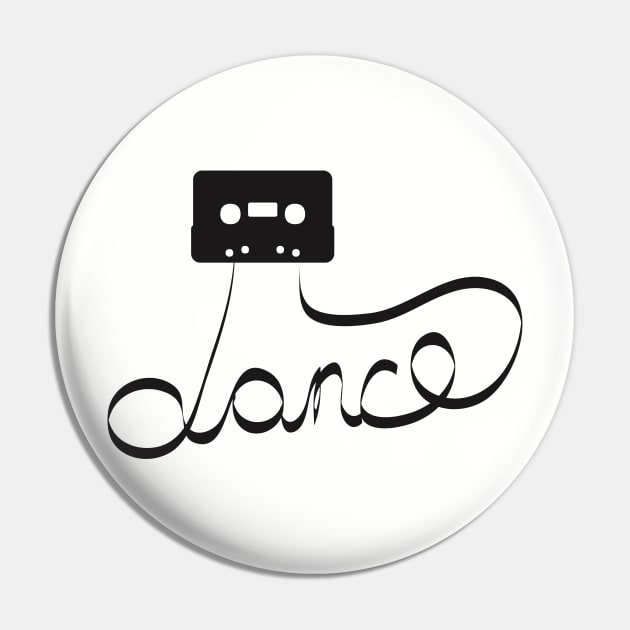 Dance to this Retro 90s Cassette Pin by YourGoods