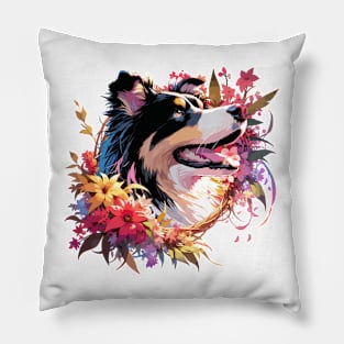 Croatian Sheepdog Joyful Mothers Day Dog Mom Gift Pillow