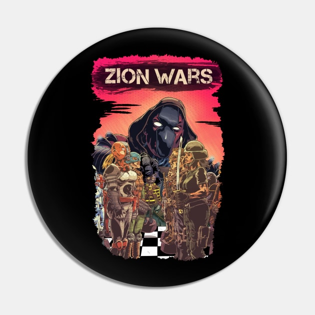 Zion Wars Pin by PilotStudios