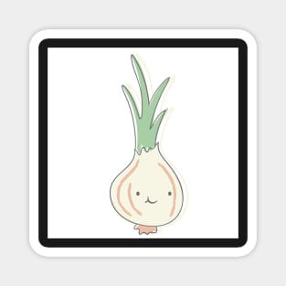 Cute Kawaii Onion Magnet