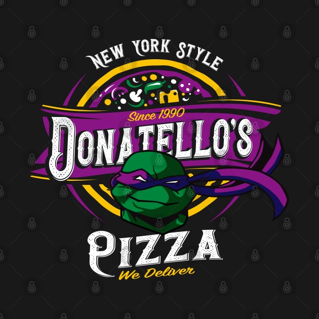 Donatello's New York Style Pizza by Alema Art