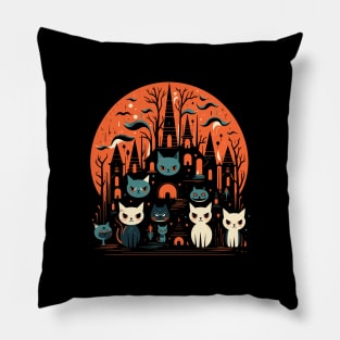 Meowloween! Pillow