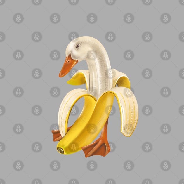 Banana Duck… Ducknana! by NewBranchStudio