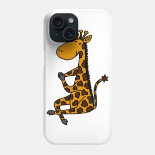 yoga funny giraff mask design,mask maker gifts,mask maker quarantine 2020, quarantine Phone Case