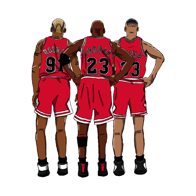 Discover The Last Dance - Bulls 98 Small logo - Chicago Bulls - T-Shirt