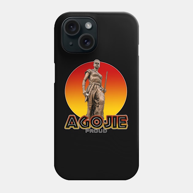 Agojie from Dahomey as featured in the Woman King Phone Case by woodsman