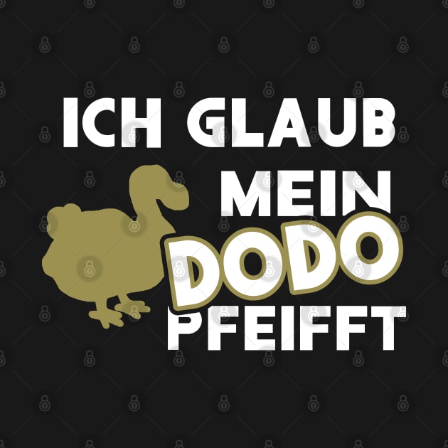 Lustiger Dodo Spruch Retro Wortspiel ausgestorben by FindYourFavouriteDesign