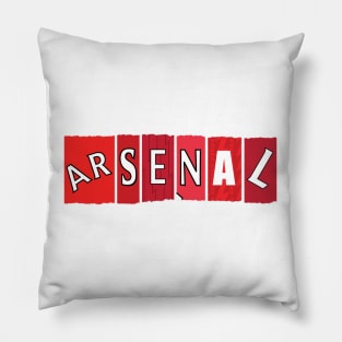 Arsenal torn jersey v3 Pillow