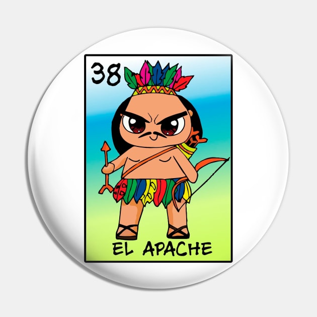 el apache Pin by loteriaeldiablito