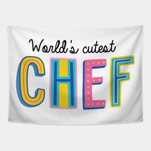 Chef Gifts | World's cutest Chef Tapestry