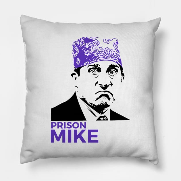 Prison Mike Pillow by borutohead