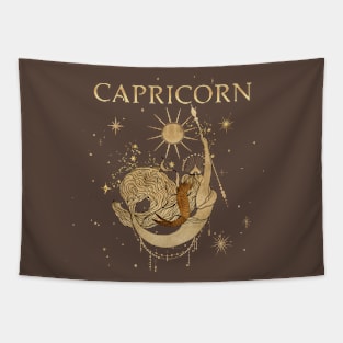 Capricorn zodiac sign Tapestry