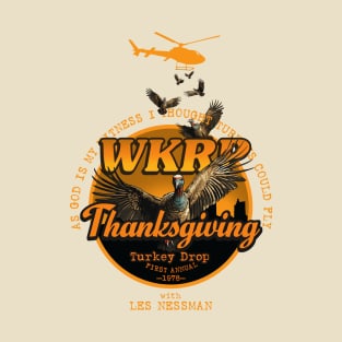 WKRP Turkey Drop T-Shirt