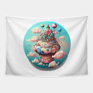 Cupcake Castle Tapestry