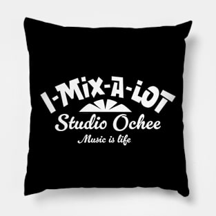 Studio Ochee - I mix a lot on white Pillow