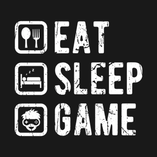 Gamer Eat Sleep Video Game Cool T-Shirt