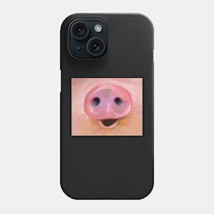 Pig Mouth Face Mask Phone Case