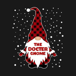 The Docter Gnome Matching Family Christmas Pajama T-Shirt