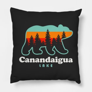 Canandaigua Lake NY Finger Lakes Naples NY Pillow