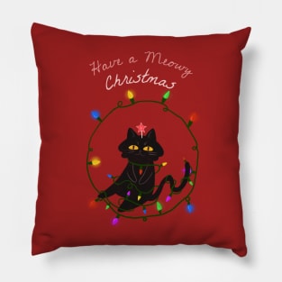 Have a meowy Christmas! Pillow