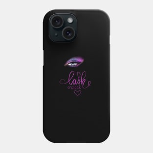 eyelashes t shirt Phone Case