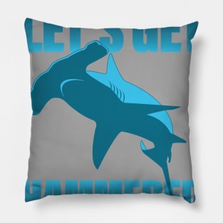 Let's Get Hammered - Hammerhead Shark Pillow