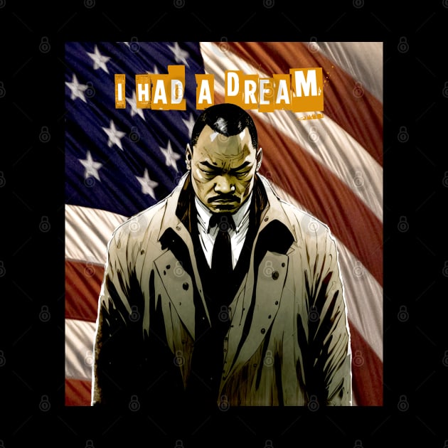 Dr. Martin Luther King Jr. No. 3: "I Had a Dream" by Puff Sumo