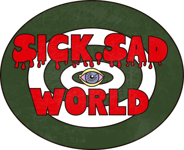 Sick Sad World Kids T-Shirt by TeeAgromenaguer