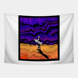 Surf Rock Tapestry