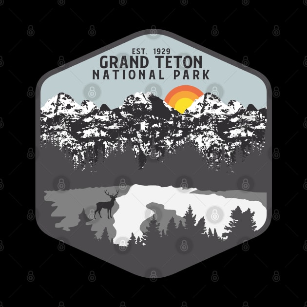 GRAND TETON NATIONAL PARK WYOMING by Tonibhardwaj