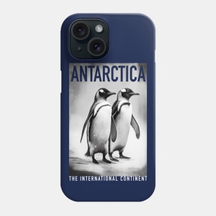 Antarctica Penguins Icebergs Phone Case