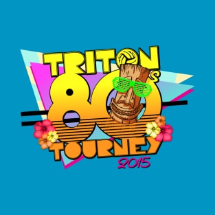 Triton 80's/Hawaiian Theme Mash T-Shirt