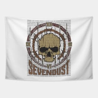 Sevendust Vintage Skull Tapestry