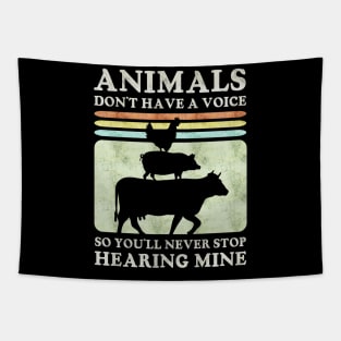 Animals don't have a Voice Tapestry