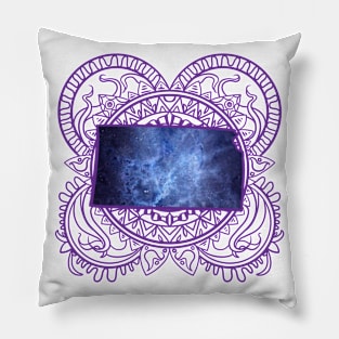 Kansas Mandala Pillow