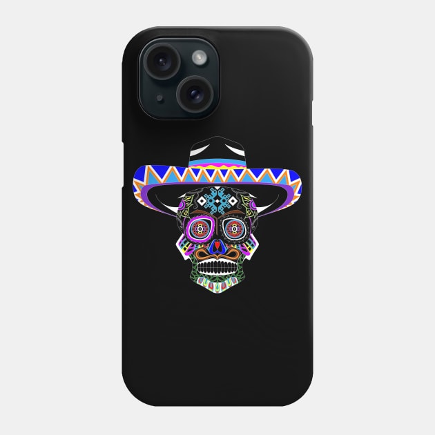 mariachi loco ecopop Phone Case by jorge_lebeau