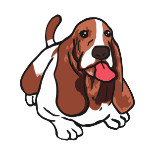 Basset Hound Dog T-Shirt