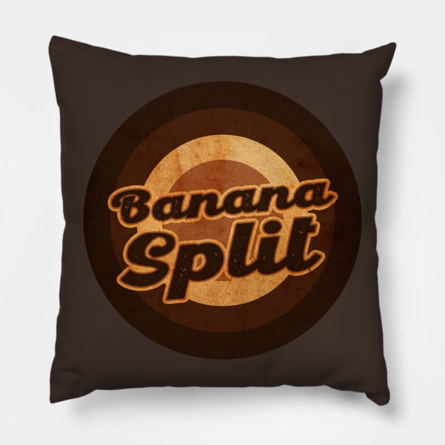 banana split Pillow by no_morePsycho2223