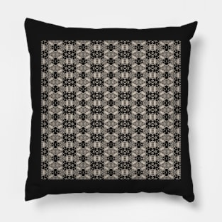 The Scream Kaleidoscope Pattern (Seamless) 12 Pillow